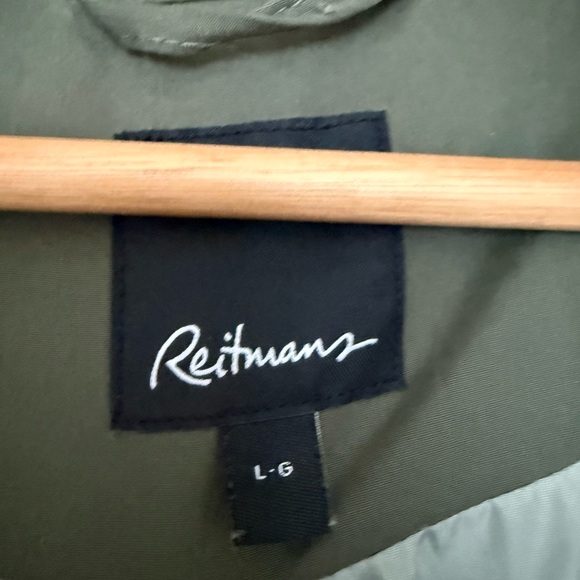 ❌SOLD❌Reitman’s Olive Green Women's Parka Coat - Size L - Picture 4 of 8